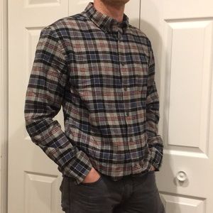 Croft and Barrow, Plaid Button Down, Long Sleeve